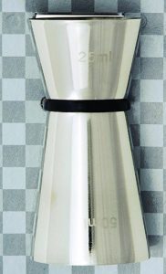 Tala - Vaso medidor de acero inoxidable (25/50 ml)