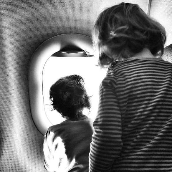 Volar con bebés de dos años