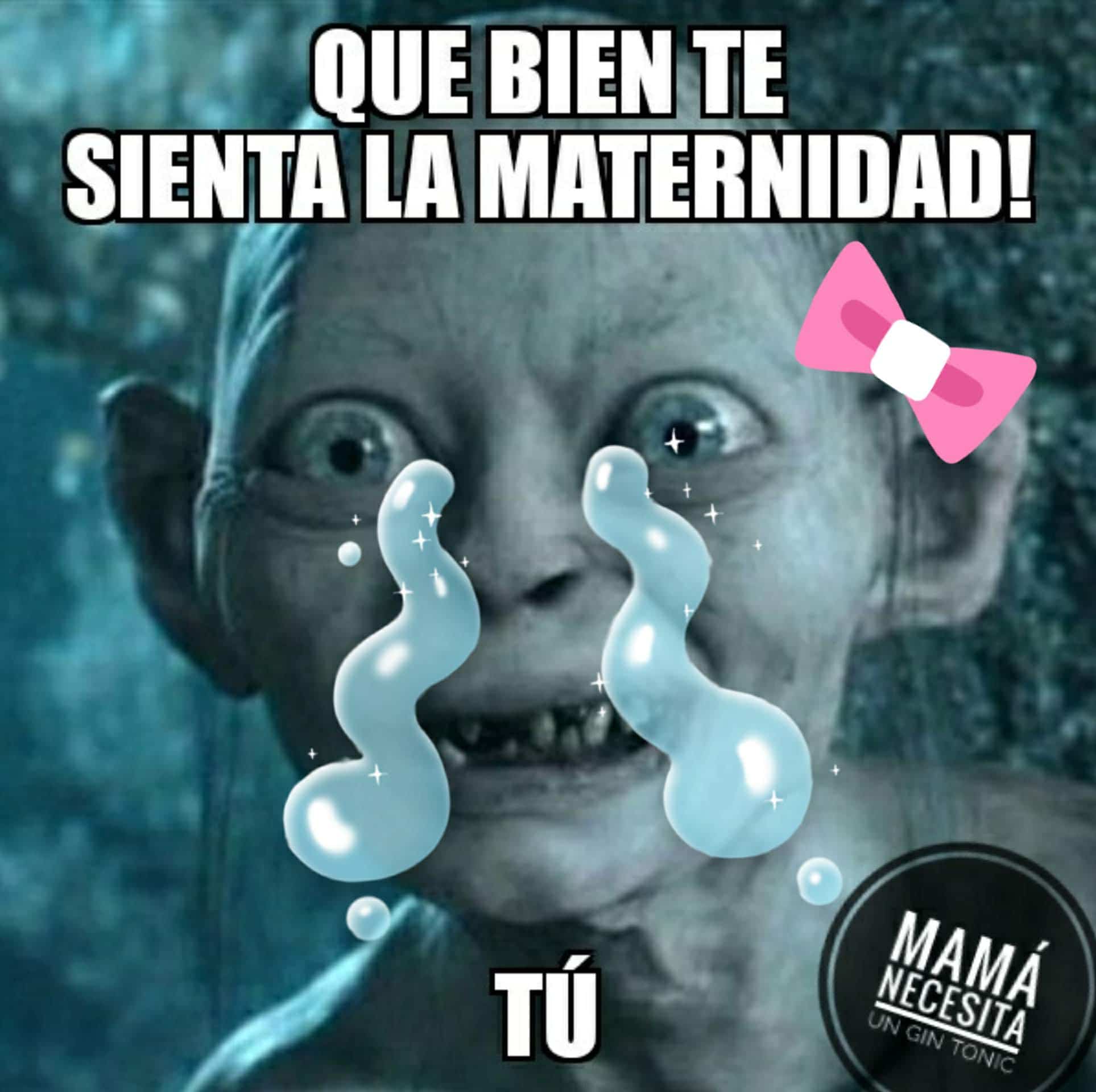 meme mama necesita un gintonic maternidad