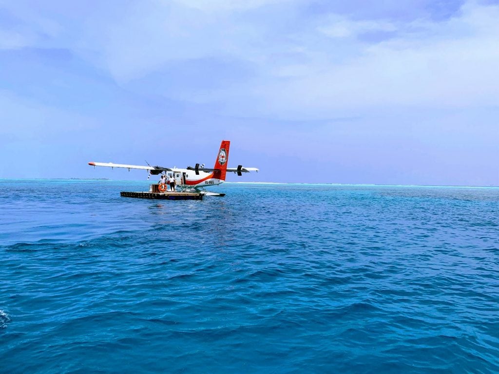 Llegar a Maldivas en hidroavion